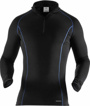 Fristads Polartec® T-shirt lange mouwen met korte rits 7078 PT 111570