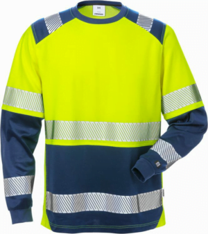 Fristads High vis T-shirt lange mouwen klasse 2 7457 THV 129514