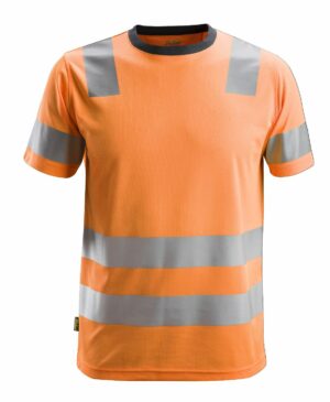 Snickers AllroundWork, High-Vis T-Shirt Klasse 2 2530