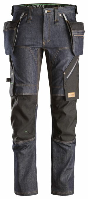 Snickers RuffWork Denim Werkbroek+ met Holsterzakken 6955