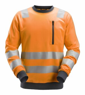 Snickers AllroundWork, High-Vis Sweatshirt KL2/KL3 8037