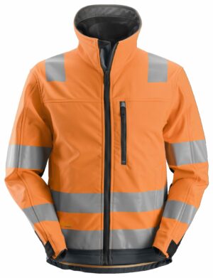 Snickers AllroundWork, High-Vis Softshell Jack, Klasse 3 1230