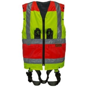 EDGE HIGHLIGHT AUTOMATIC Hi-vis vest inclusief Enterprise Basic Automatic harnas  3D