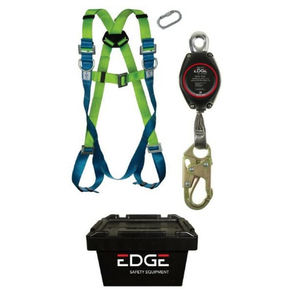 EDGE PROFSET 2,0 m (Edge 2 harnas + 102WD valstopapparaat/dyneema band + koffer)