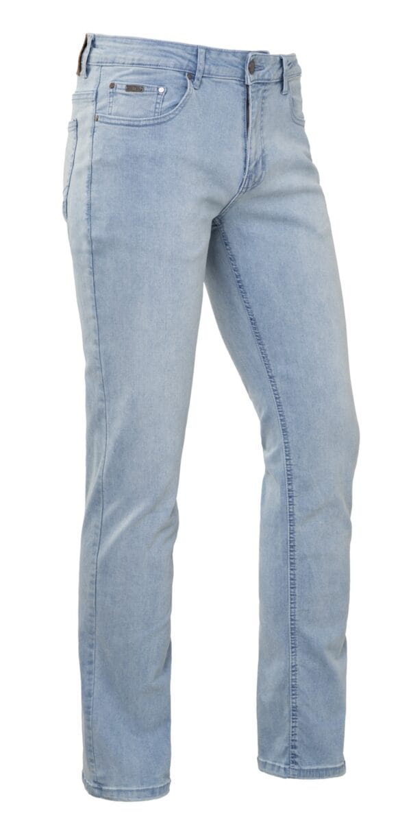 Brams Paris Danny men C92 pant light blue stretch denim
