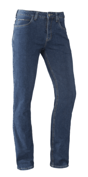 Brams Paris Danny men X63 pant mid blue stretch denim
