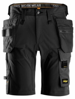 Snickers AllroundWork 4-Way Stretch Korte Broek met Holsterzakken 6175