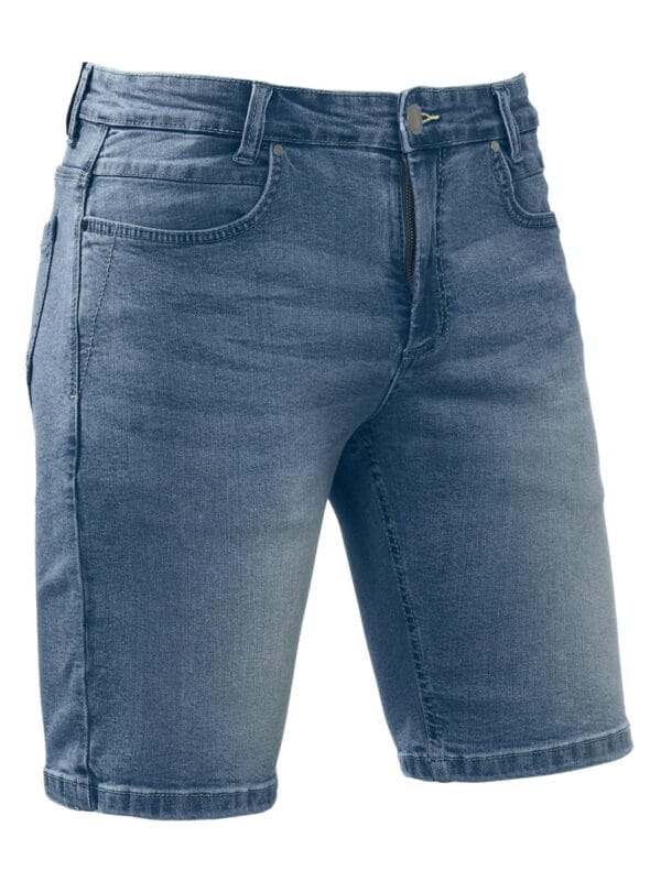 Brams Paris Niels men C92 light blue stretch denim short