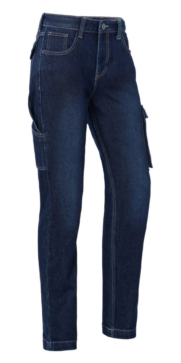 Brams Paris Laura women OCS GRS dark blue str denim X34 worker