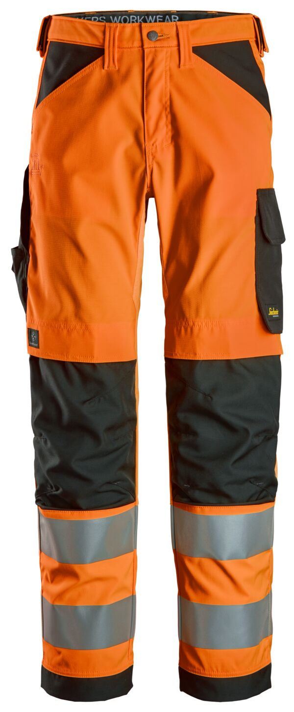 Snickers High-Vis Werkbroek, Klasse 2 6338