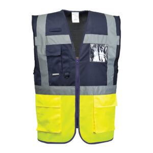 Portwest Paris Hi-Vis Contrast Executive Vest C276