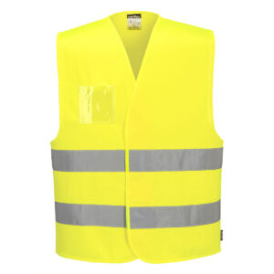 Portwest Hi-Vis Vest - Dubbele  ID Houder C475