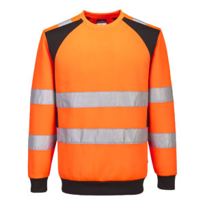 Portwest WX2 Eco Hi-Vis Sweatshirt CD805