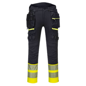 Portwest DX4 Hi-Vis afneembare holsterzak klasse 1 broek DX445