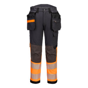 Portwest EV4 Hi-Vis stretch broek met afneembare holsterzak klasse 1 EV442