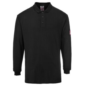 Portwest Vlamvertragende Modaflame Antistatische lange mouw Polo Shirt FR10