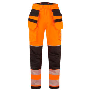 Portwest PW3 Vlamvertragende Modaflame  Hi-Vis winterbroek met holsterzakken FR427