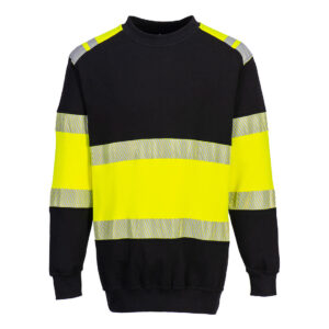 Portwest PW3 FR Modaflame HiVis klasse 1 Sweatshirt FR716