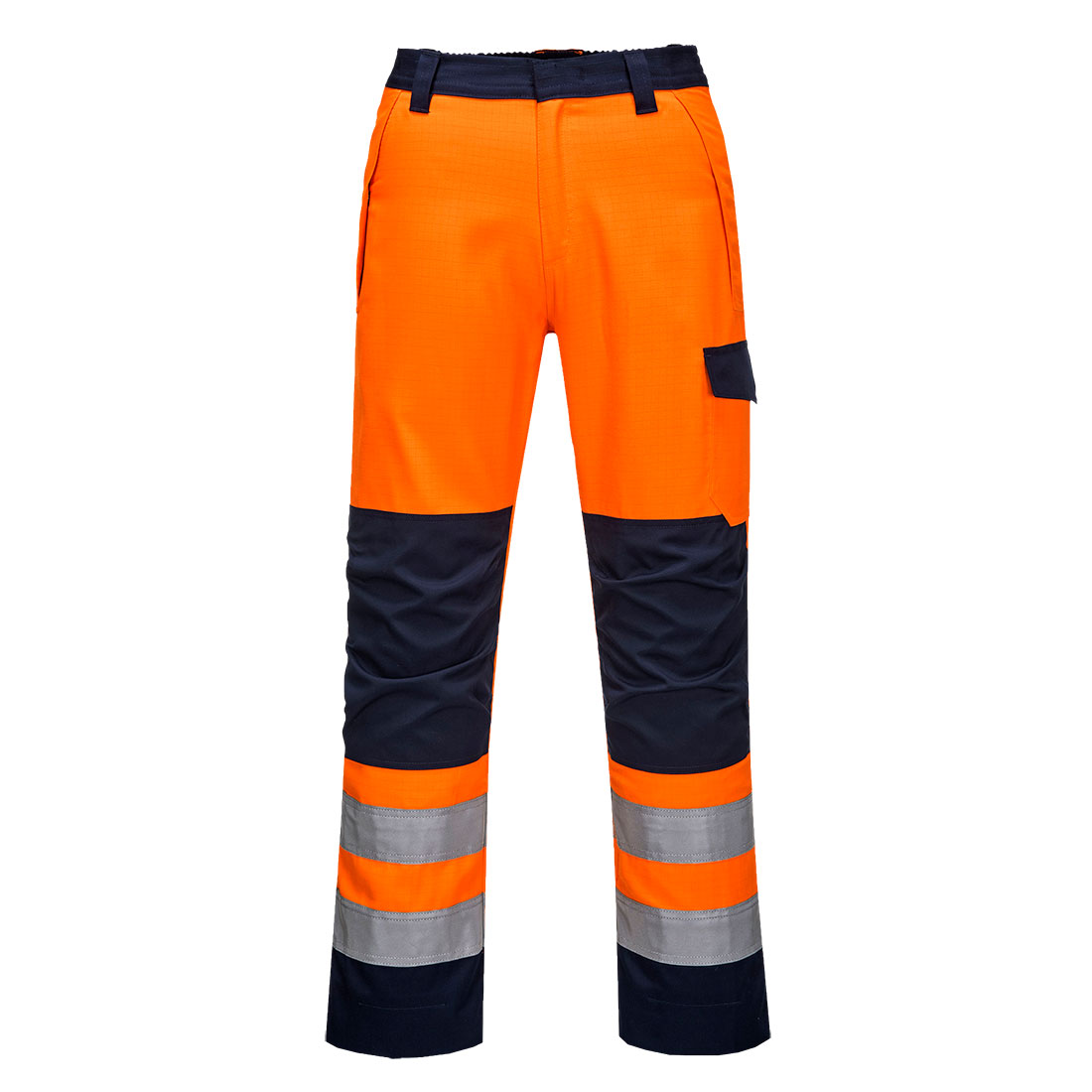 Portwest Modaflame RIS Oranje/Marine Broek MV36