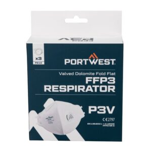 Portwest FFP2 Platgevouwen Dolomite Masker (PK3) P310