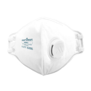 Portwest FFP3 Dolomite Plat Gevouwen Masker (PK20) P351