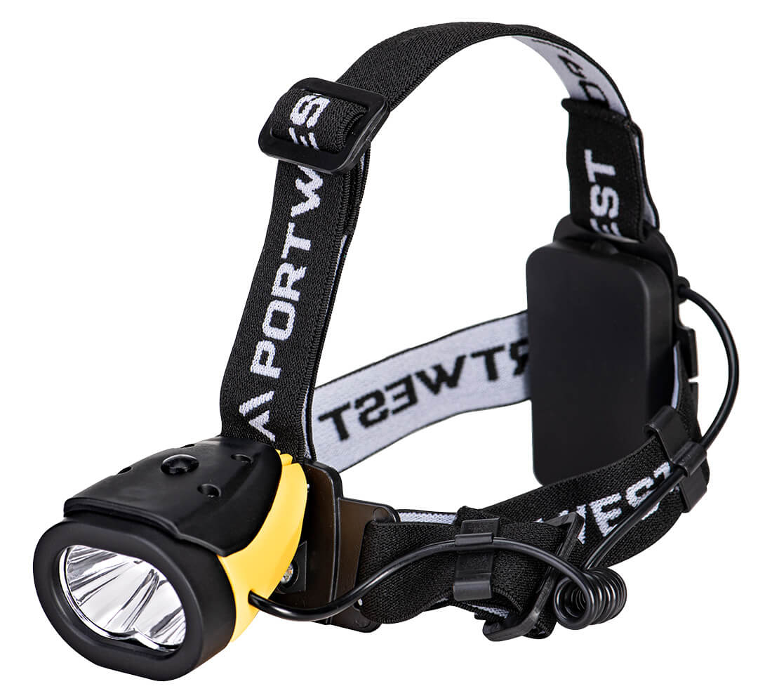 Portwest Portwest Dual Power Hoofdlamp PA63