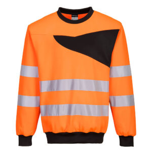 Portwest PW2 Hi-Vis Sweatshirt met ronde hals PW277
