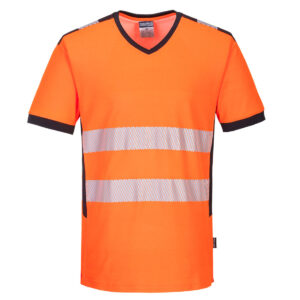 Portwest PW3 Hi-Vis T-shirt met V-hals PW310