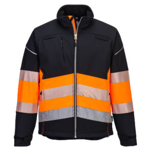 Portwest PW3 Hi-Vis Softshell jack (3L) Klasse 1 PW375