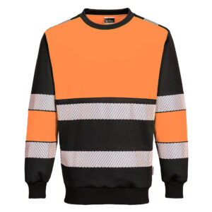 Portwest PW3 Hi-Vis klasse 1 Sweatshirt PW376