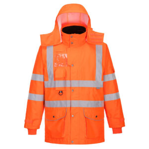 Portwest Hi-Vis Ademend 7-in-1 Verkeersjack RT27