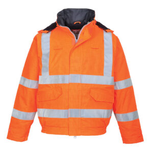 Portwest Bizflame Rain Hi-Vis Antistatic FR Bomberjack S773
