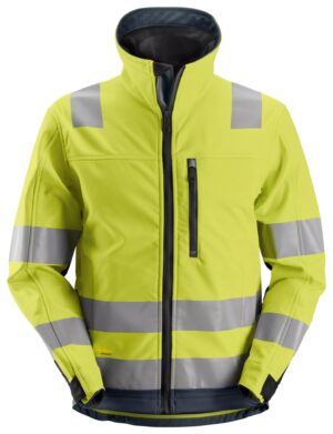 Snickers AllroundWork, High-Vis Softshell Jack, Klasse 3 1230