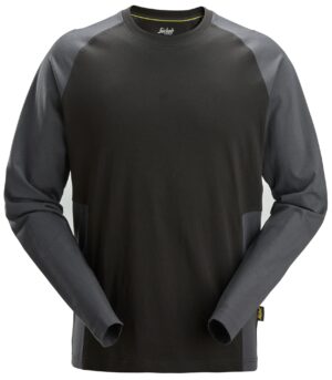 Snickers Tweekleurig T-shirt met lange mouwen 2450